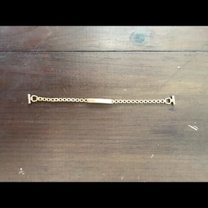 Vintage gold watch band